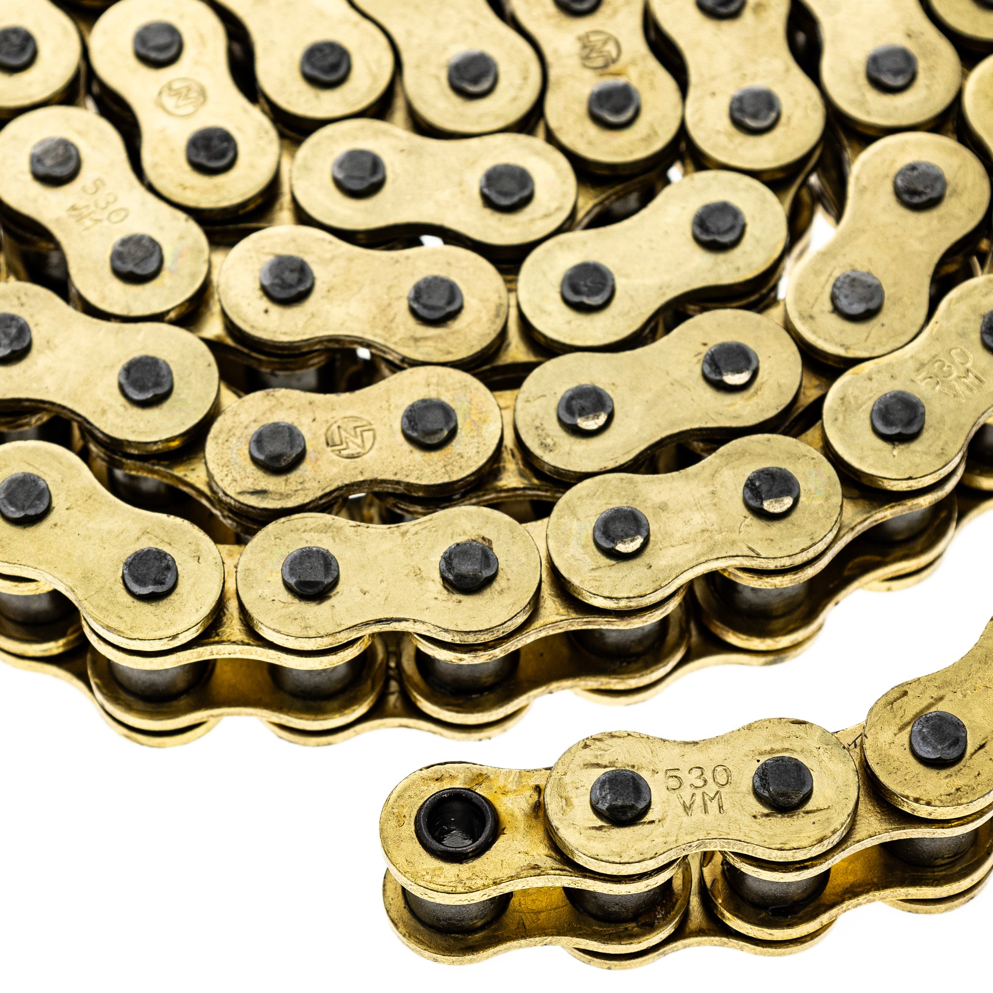 Gold X-Ring Chain 118 w/ Master Link Suzuki Yamaha | NICHE PARTS