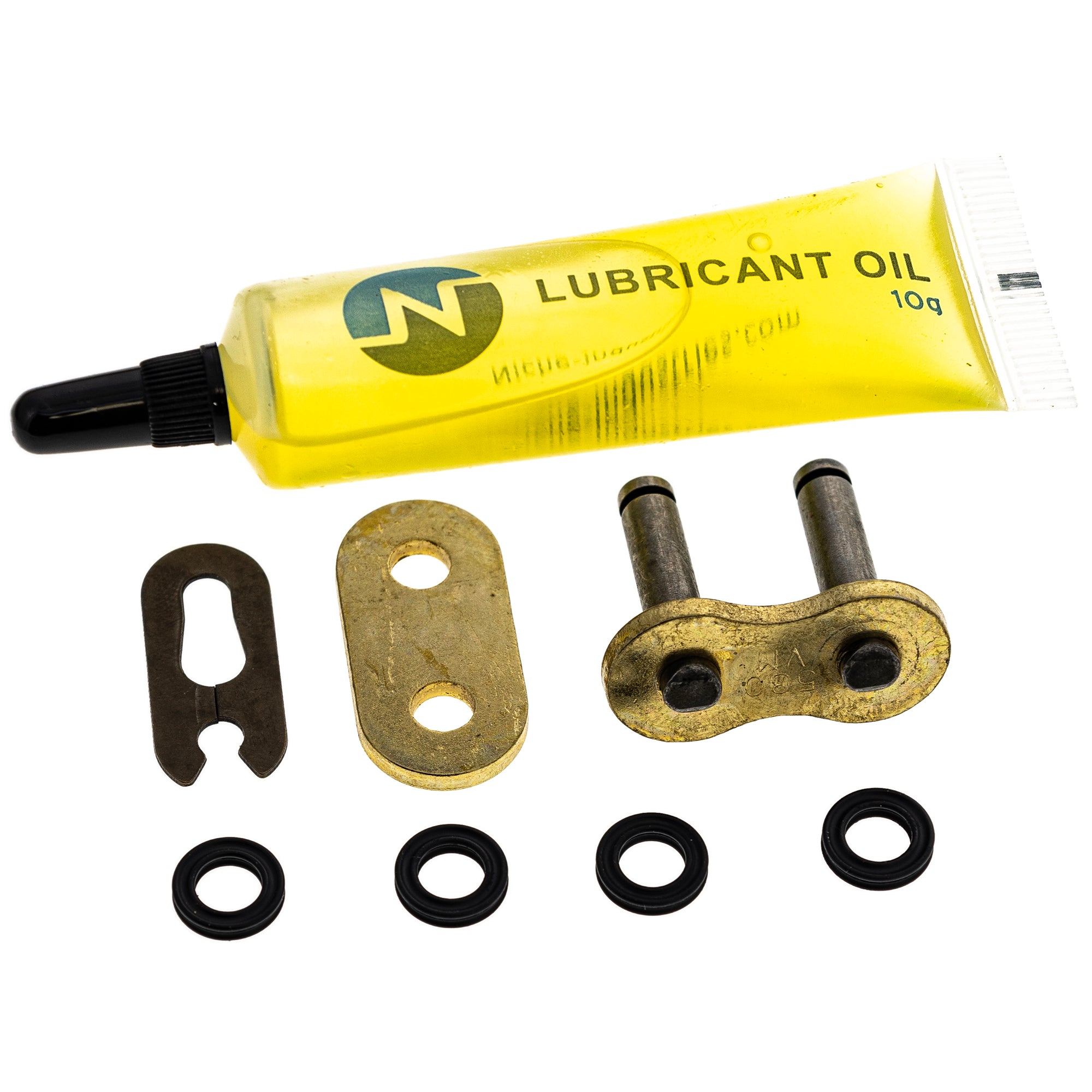 Gold X-Ring Chain 118 w/ Master Link Suzuki Yamaha | NICHE PARTS