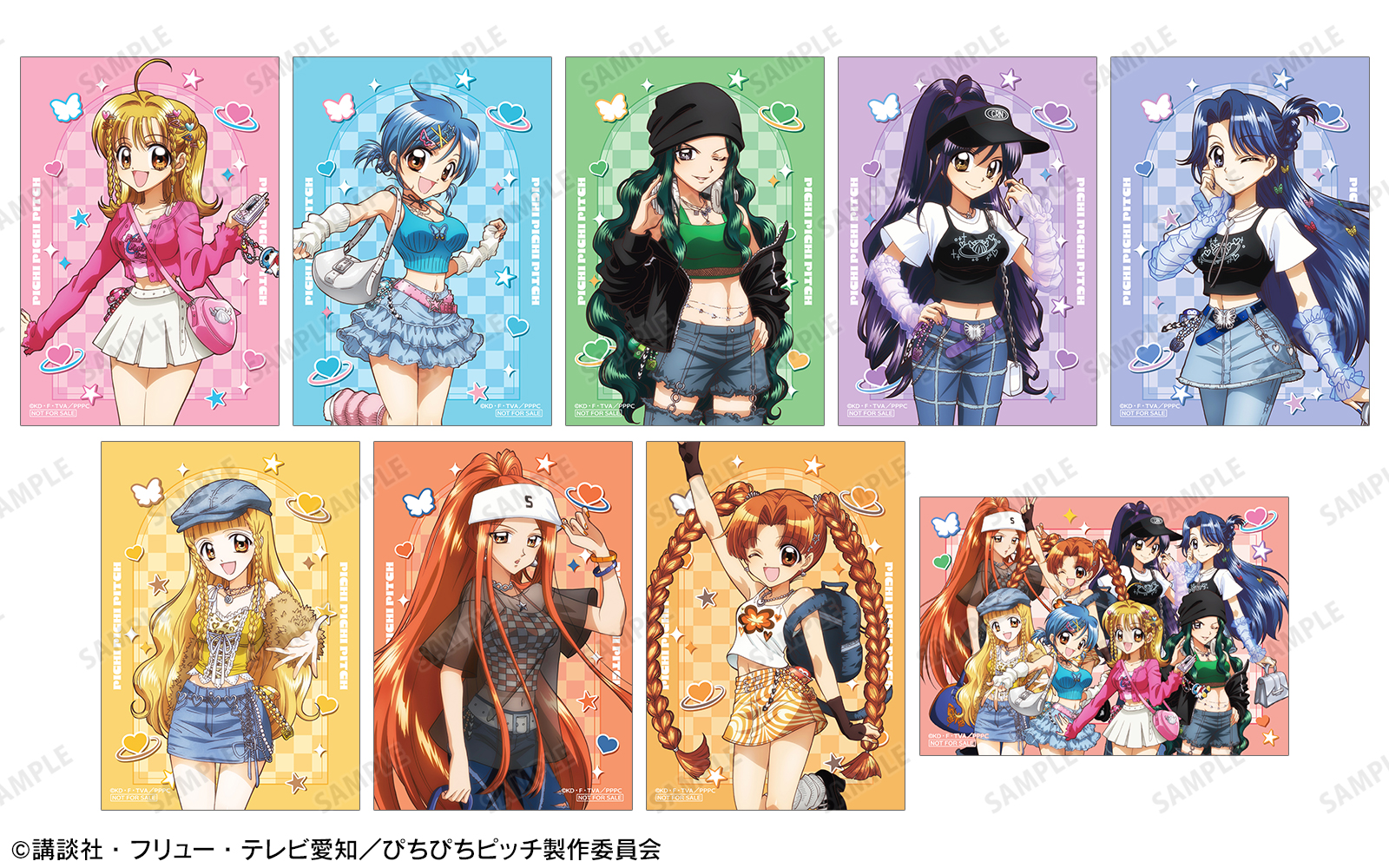 ぴちぴちピッチ』ポップアップショップ開催！Y2Kファッションの