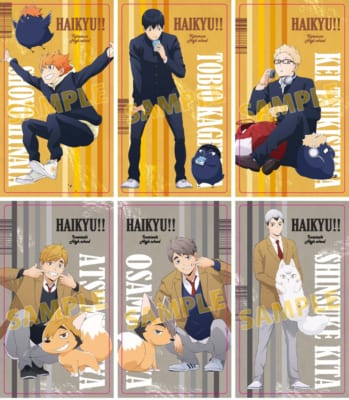 新グッズ＆特典絵柄公開「ハイキュー!!マスコットキャラ」11月6日