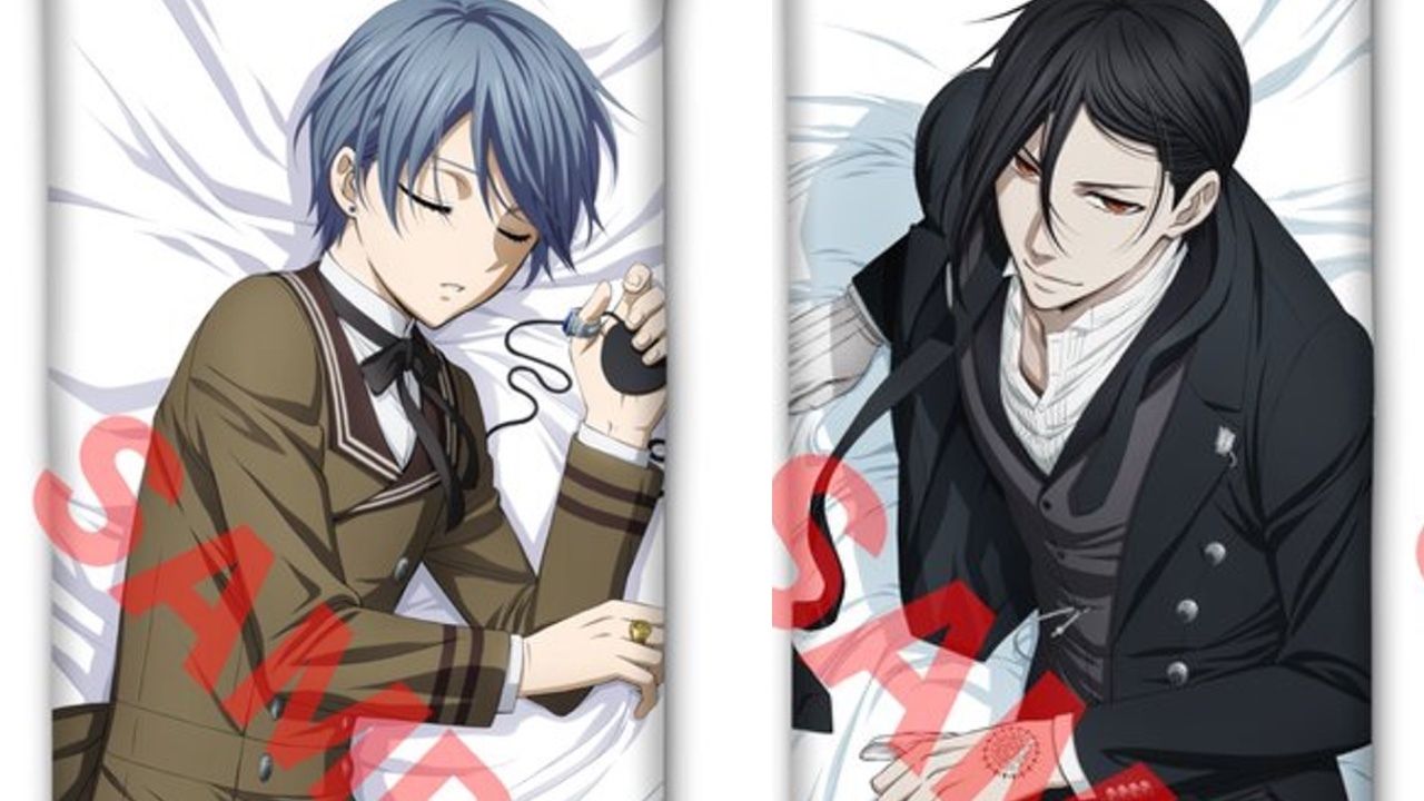 2m！？AGFで『黒執事』シエル＆セバスチャンの描き下ろし等身大抱き枕