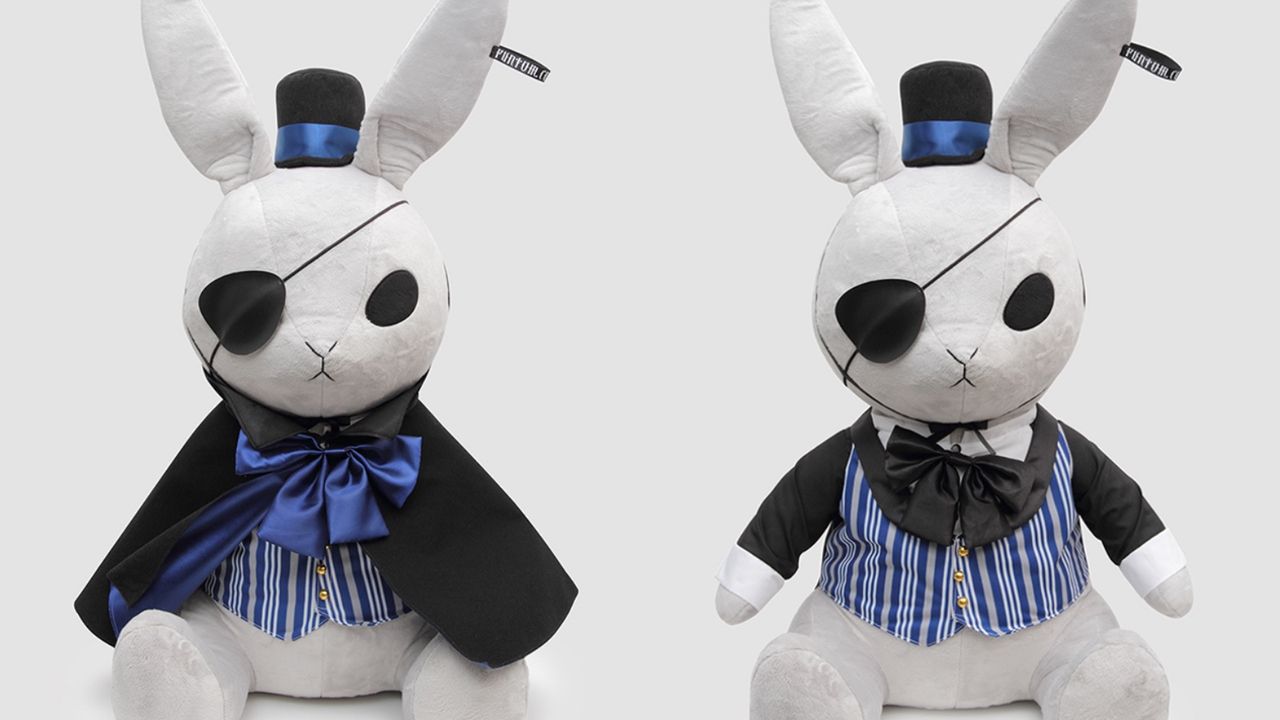 黒執事Black Labelからビッグビターラビットの大きなぬいぐるみが登場