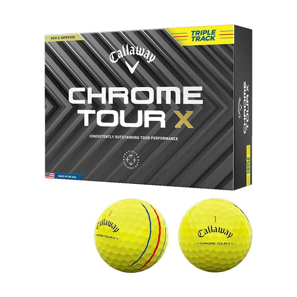 キャロウェイ Callaway 【大特価市】CHROME TOUR X ボール ホワイト 1