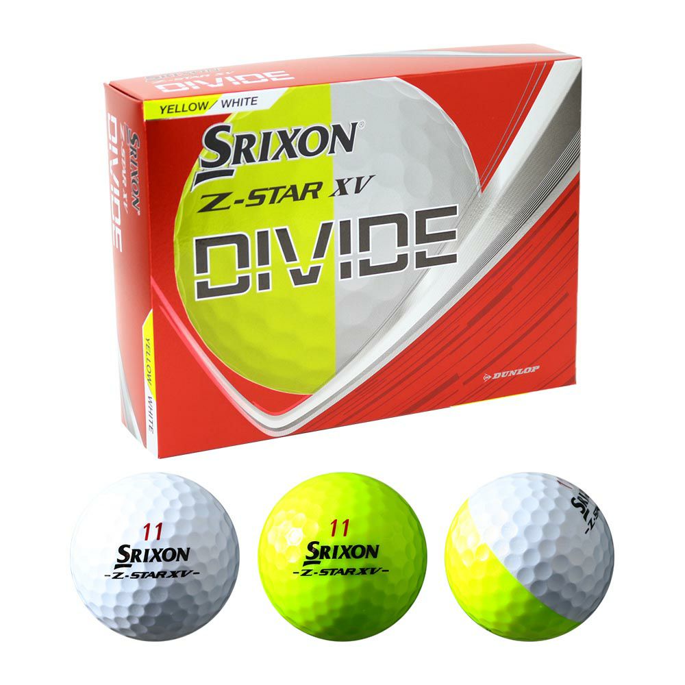 スリクソン SRIXON Z-STAR XV ディバイド DIVIDE ボール ホワイト