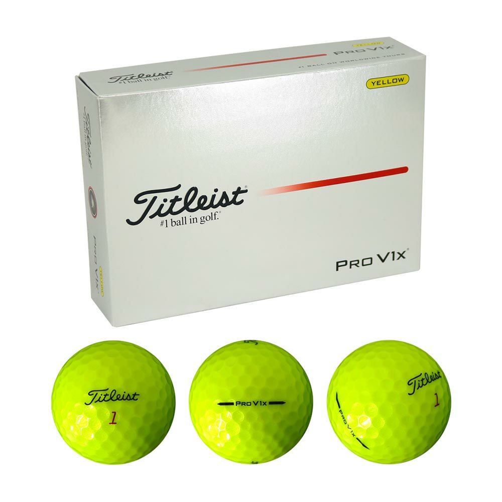 タイトリスト Titleist Pro V1x ボール イエロー 1ダース 2025