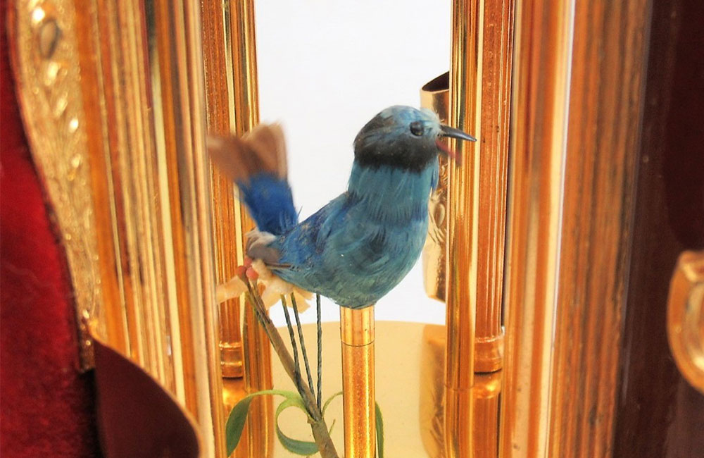 リュージュ（REUGE） 葉巻入れシンギングバード オルゴール リュージュ