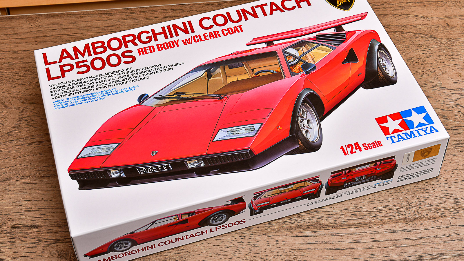 花金だ！仕事帰りに買うプラモ。「タミヤ ランボルギーニ カウンタック