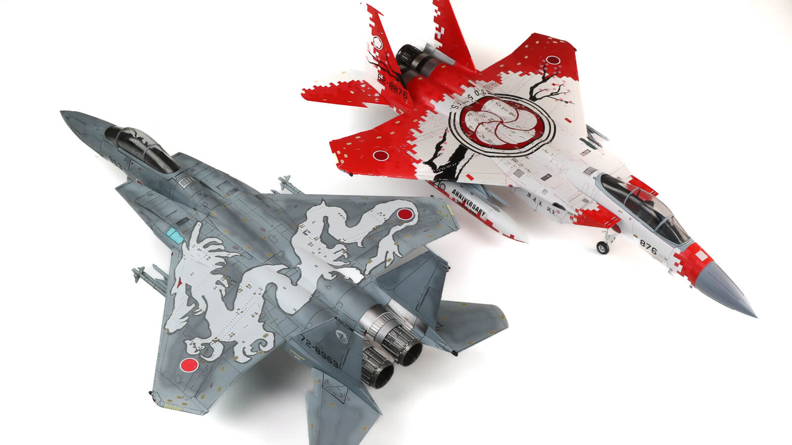 ホビーマスター 1/72 航空自衛隊 F-15J 2003 戦競 白龍 航空自衛隊 F