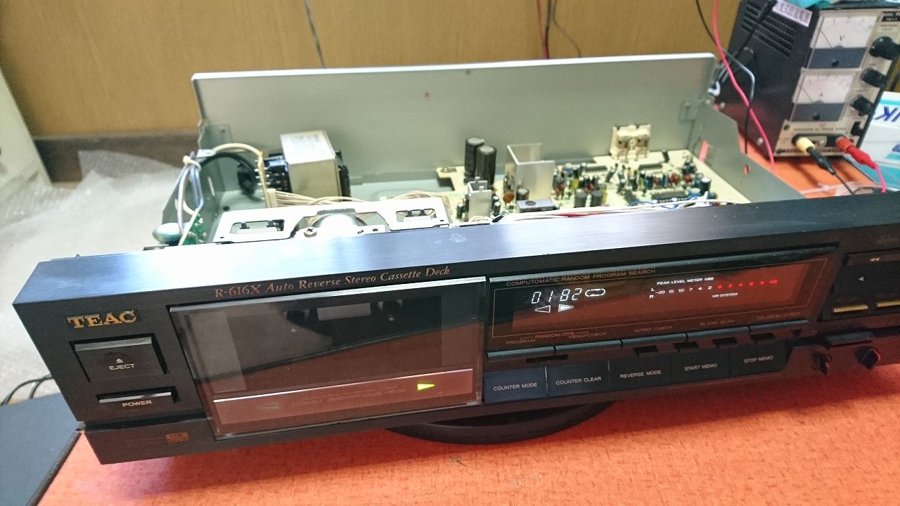 TEAC R-616X dbx搭載のオートリバースデッキ | スーパーカセッターズ