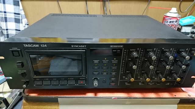 実験用カセットデッキ A&D GX-Z6100の修理 | スーパーカセッターズ