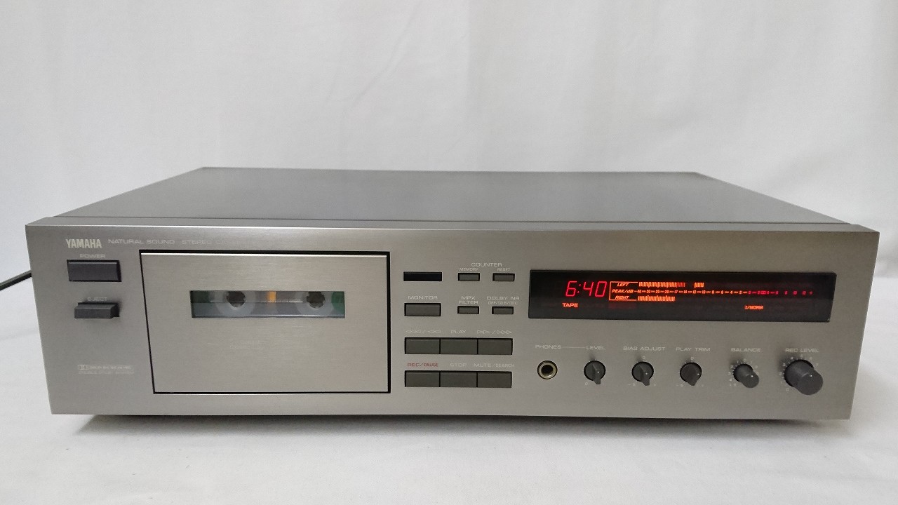 YAMAHA KX-640 の修理（フルオーバーホール） | スーパーカセッターズ