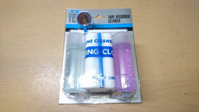 カセットデッキのヘッドを掃除しよう！クリーナーではなく綿棒で