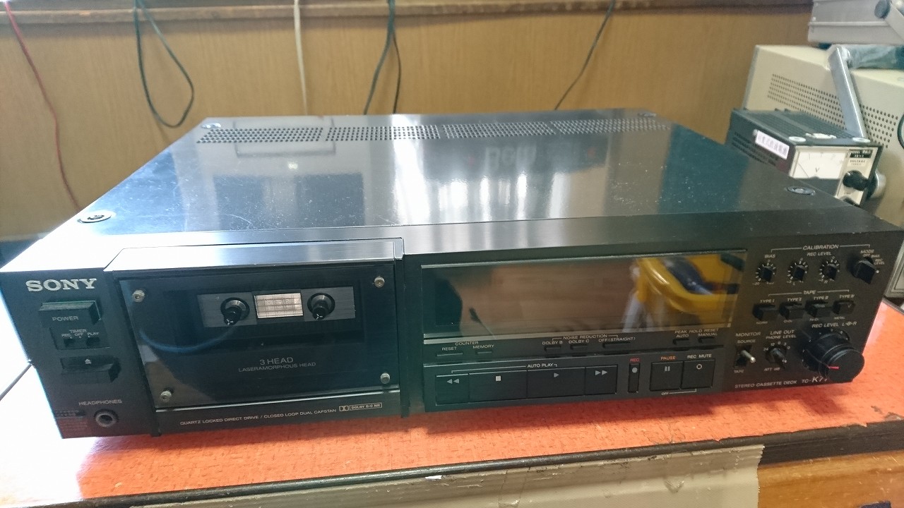 SONY TC-K777ES の修理（フルオーバーホール） | スーパーカセッターズ