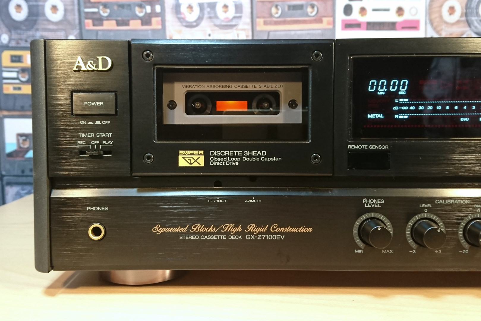 A&D GX-Z7100EVの紹介◇最後は独立懸架ヘッドで登場。 | スーパー