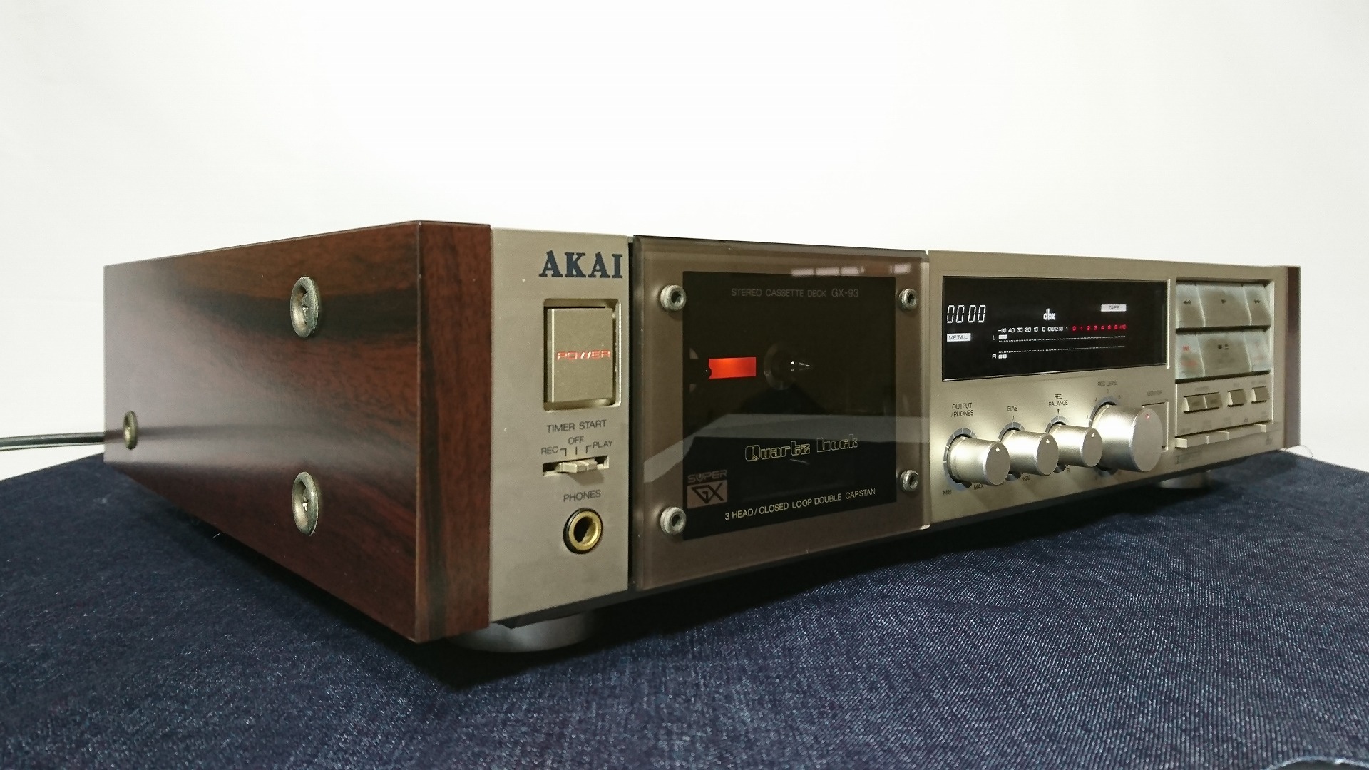AKAI GX-93｜カセットデッキのレンタル―2週間から利用可能 | スーパー