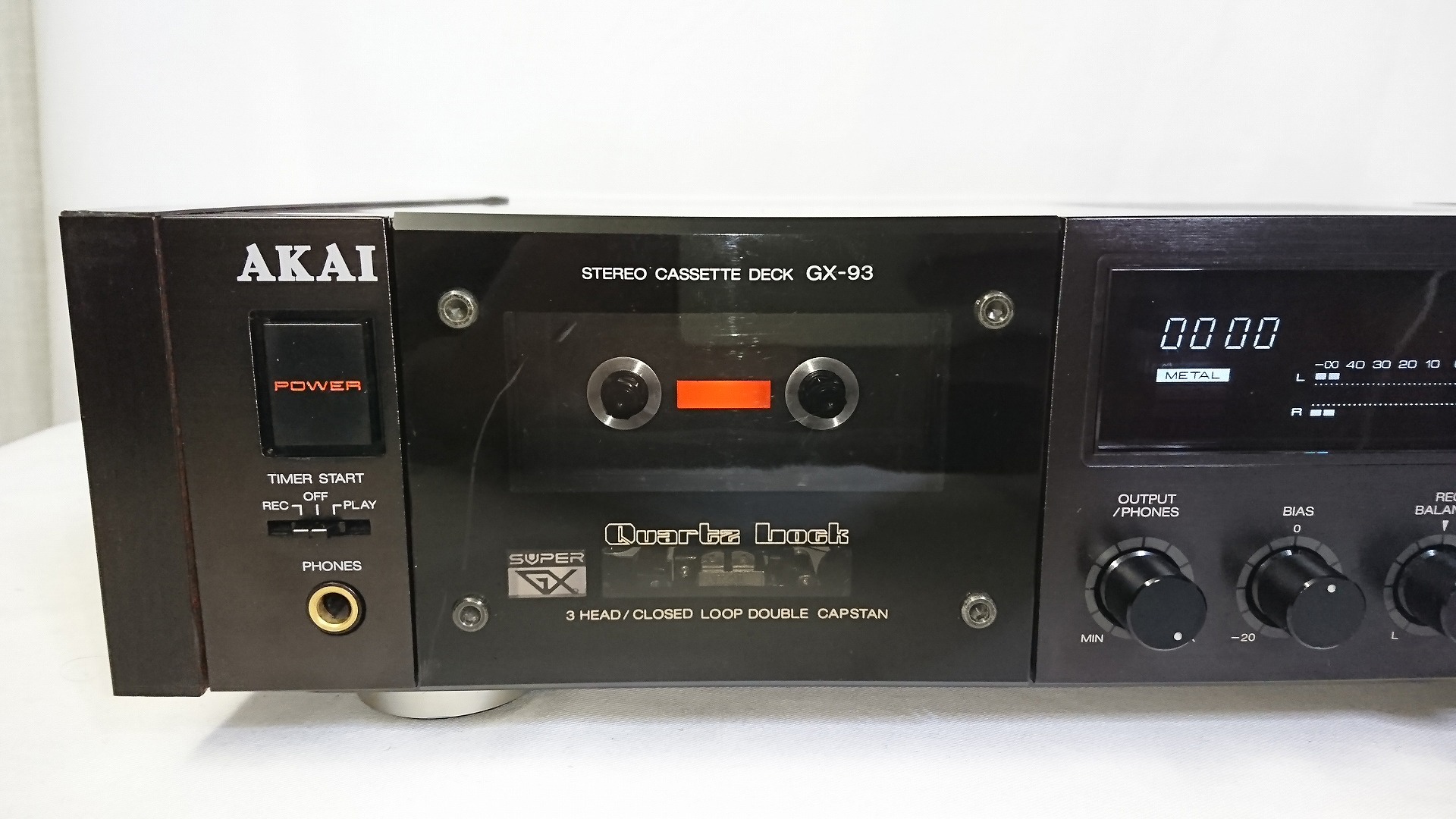 AKAI GX-93の紹介◇AKAIの最上級機としては初めてdbx搭載。 | スーパー