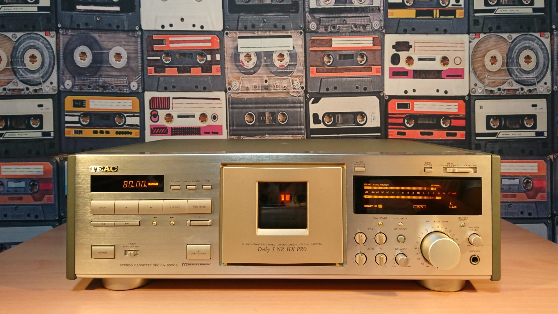 TEAC V-8000Sをリアル画像で紹介 | スーパーカセッターズ SuperCassetters'