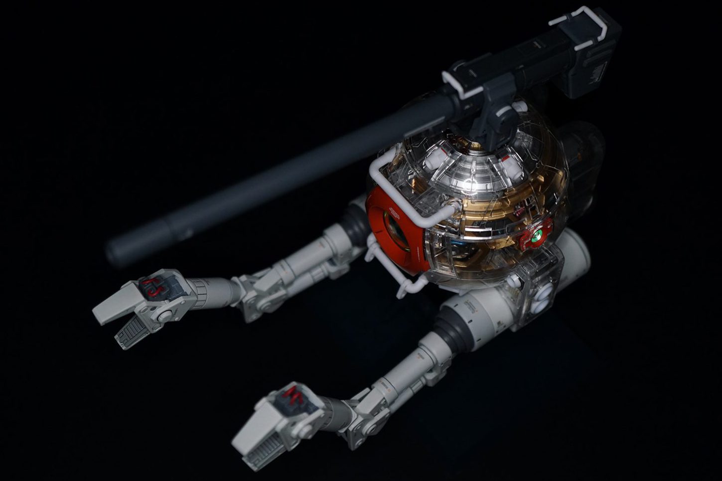 美しいガンプラ MGボール Ver.Kaスペシャルクリア外装パーツ付を