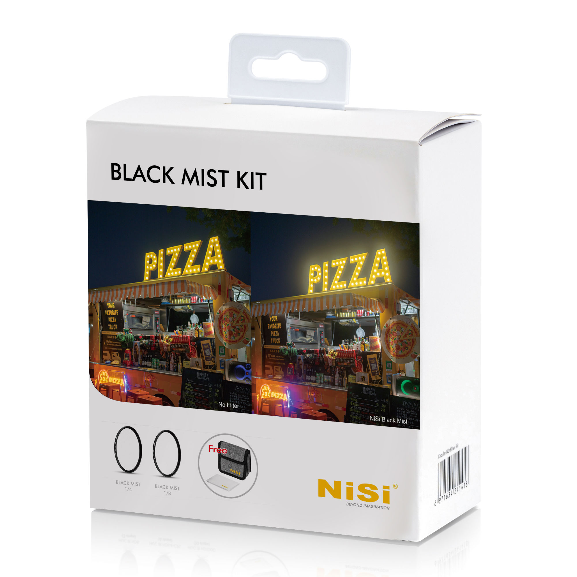 NiSi 40.5mm Black Mist Kit with 1/4, 1/8 and Case | NiSi Optics USA