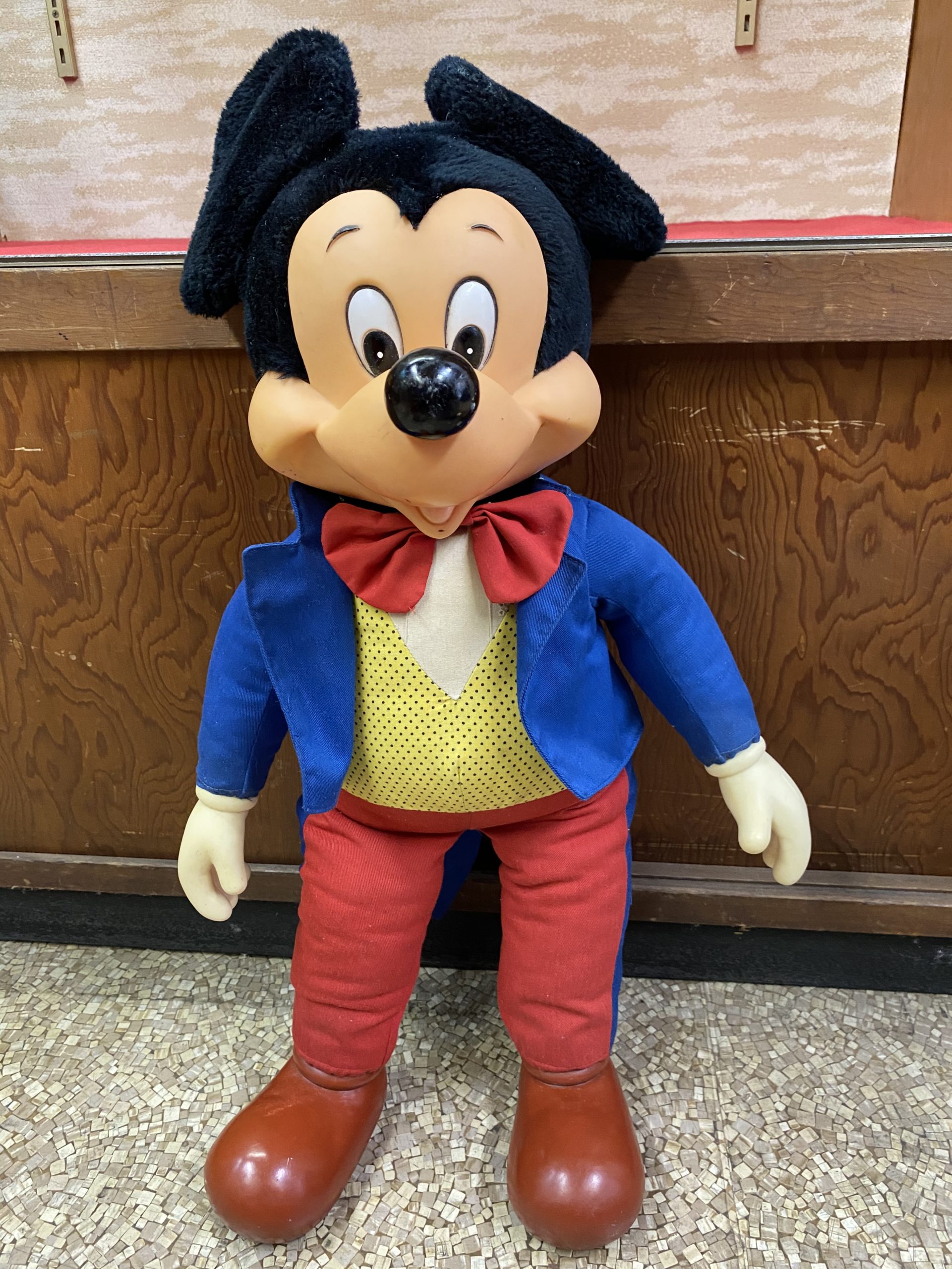 1980s ミッキーマウス ぬいぐるみ タキシード | 京都アンティーク