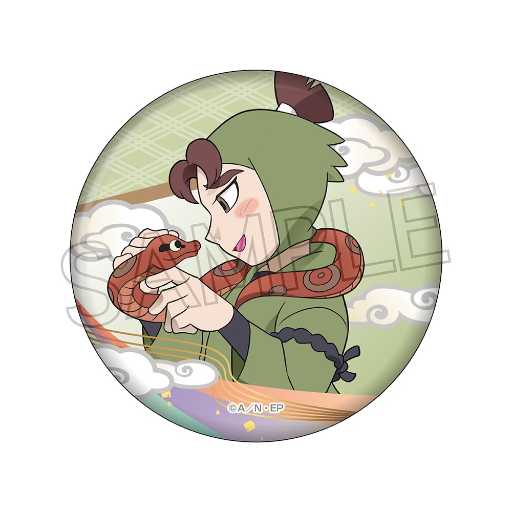 忍たま乱太郎 缶バッジ いろはの段 伊賀崎孫兵 | NHK キャラクター