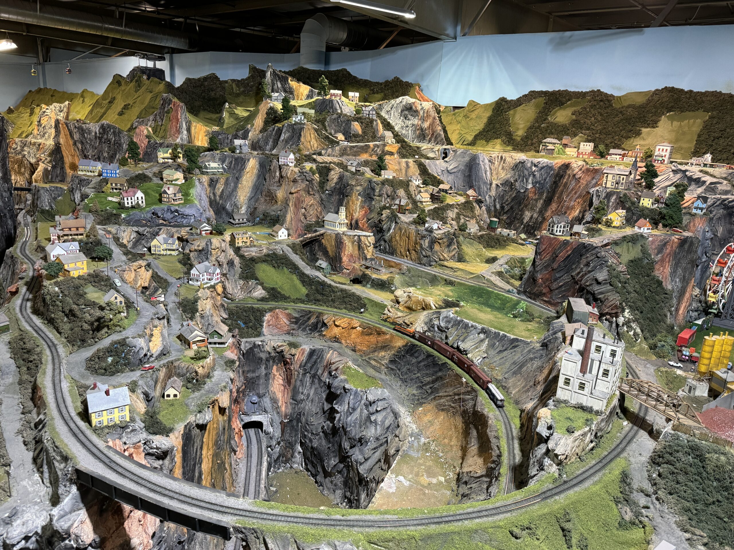 The World's Largest Miniature Train Museum in Hunterdon County is