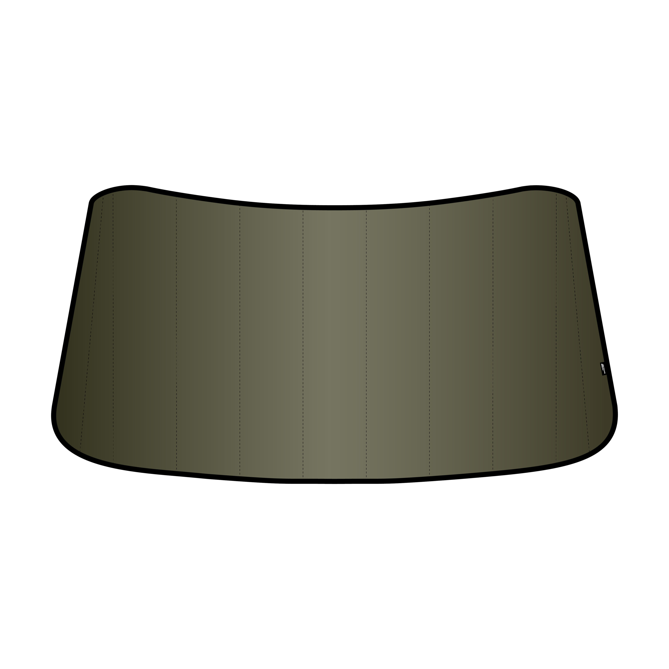 Vanmade Gear Windshield Shade for Chevy Express Vans