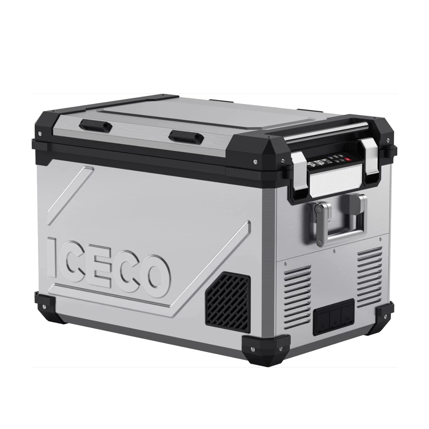 ICECO APL55 55L Dual Zone Portable Refrigerator/Freezer (Silver)