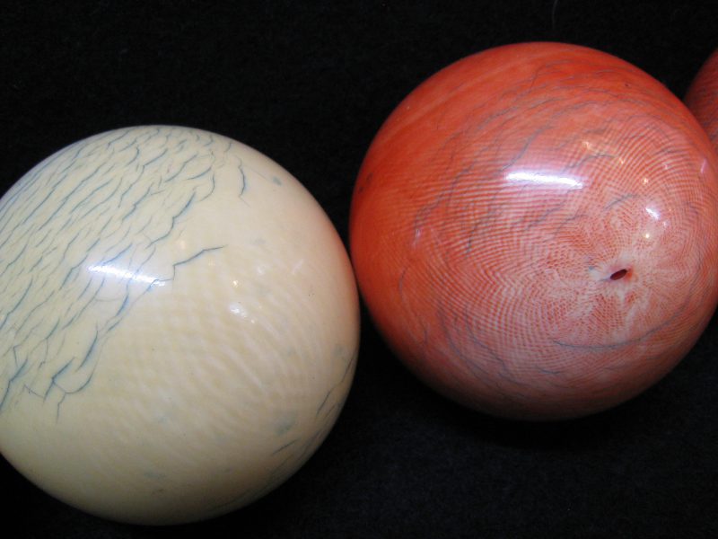 本象牙 ビリヤードボール 紅白4つ玉 象牙球 | のみの市