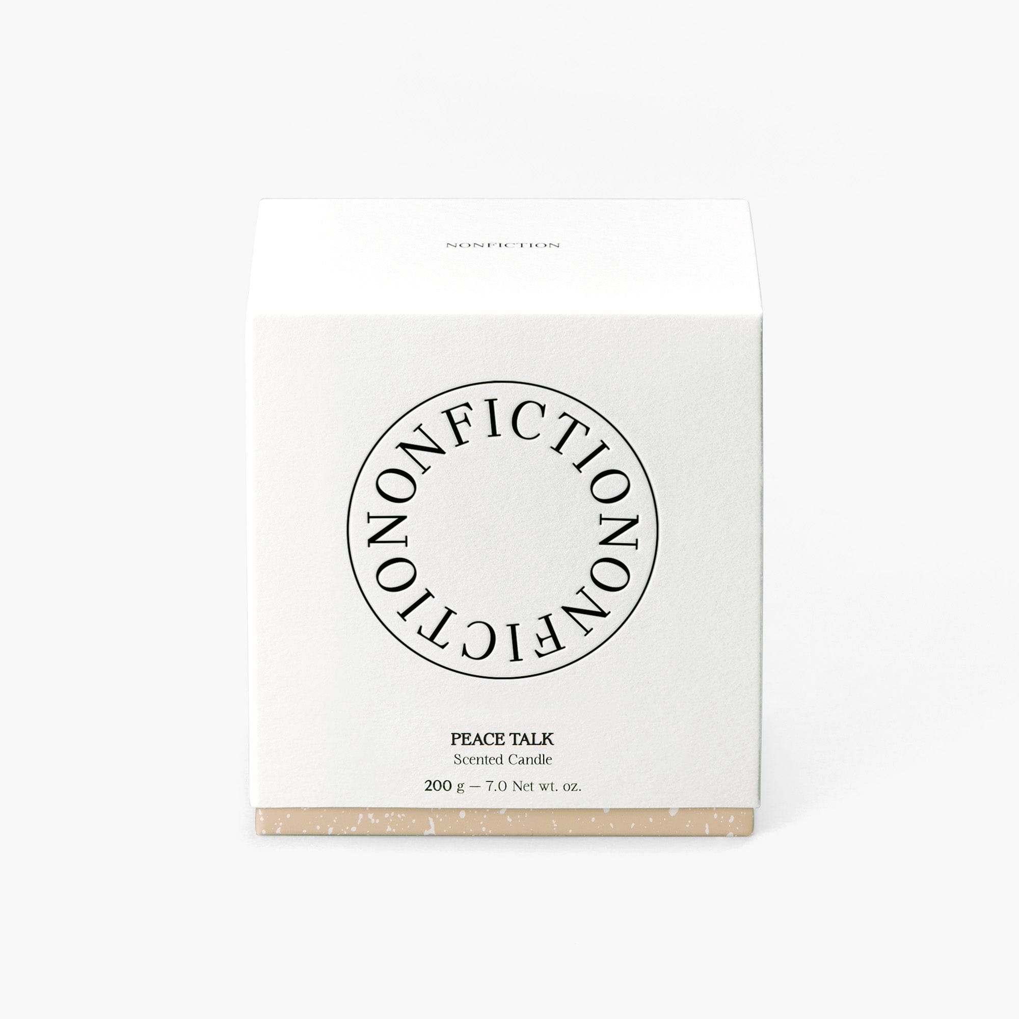 PEACE TALK Scented Candle | NONFICTION Beauty Official Site