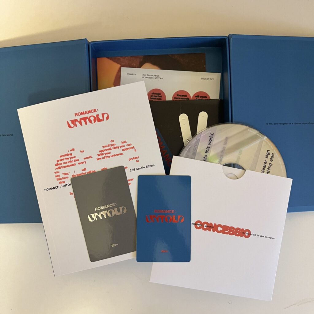 アルバム開封】ENHYPEN 「ROMANCE : UNTOLD」開封♡ | No.233 りあん
