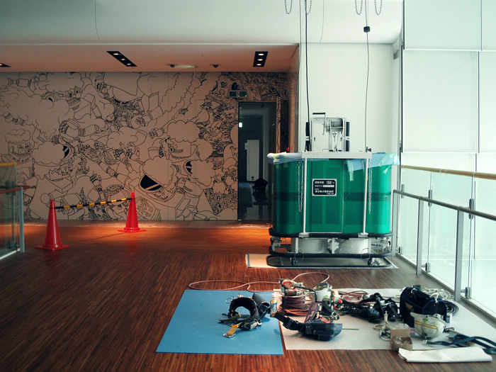 高橋信雅 2005年 木製フレームの抽象アート作品 高橋信雅 公式ウェブ