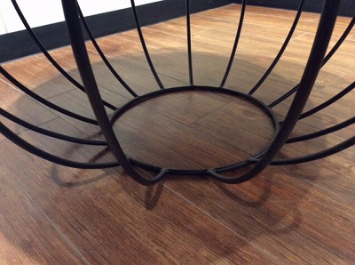 マンゴーウッドを使用したブルックリン系 ラウンドコーヒーテーブル456