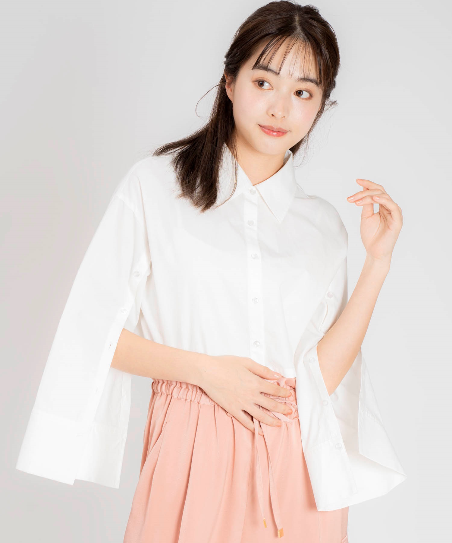 クロップドシャツ | シャツ・ブラウス | NOELA OFFICIAL WEB STORE