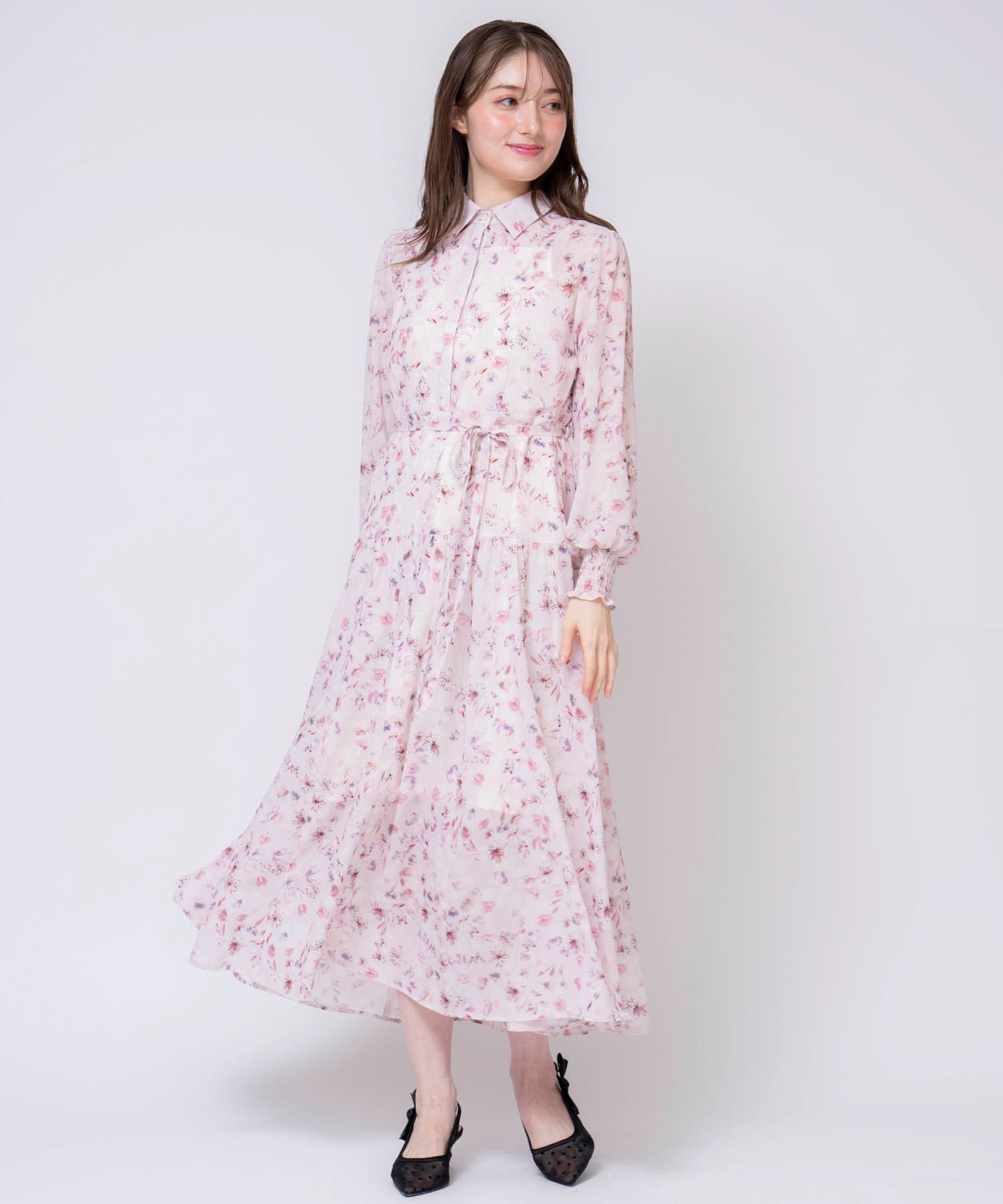 ハートフラワーワンピ | ロングワンピース | NOELA OFFICIAL WEB STORE