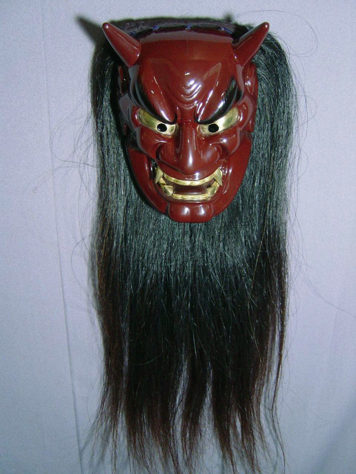 鬼太鼓面（おんでこ面）