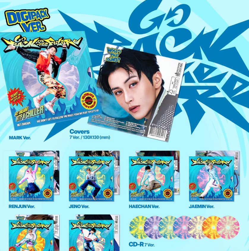 NCT DREAM - GO BACK TO THE FUTURE (DIGIPACK VER.)
