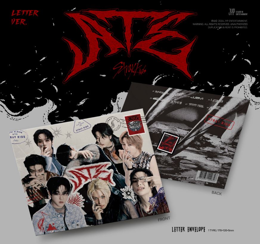 STRAY KIDS - ATE (9TH MINI ALBUM) LETTER VER.