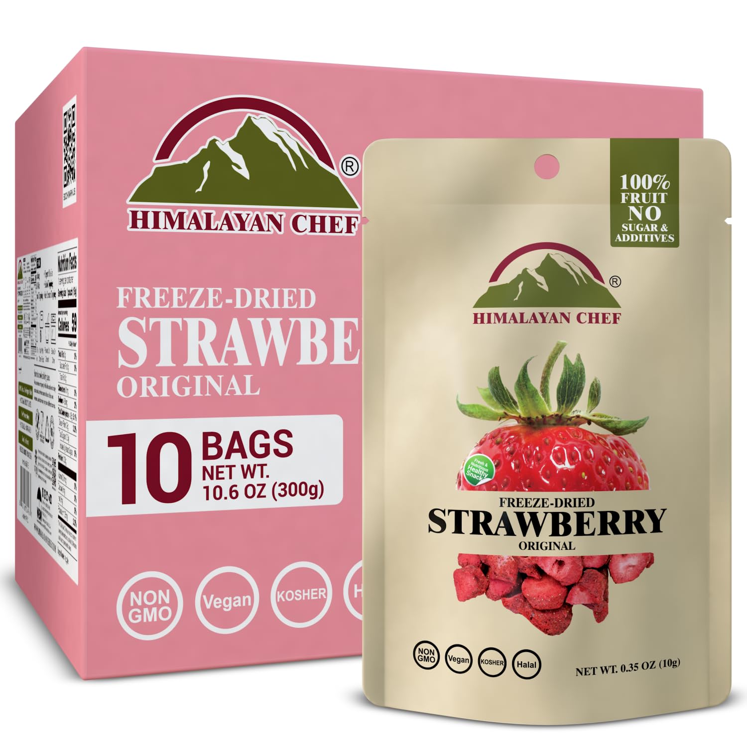 Freeze-Dried Strawberry – Healthy Snacks & Fruit Snacks | Northlandz