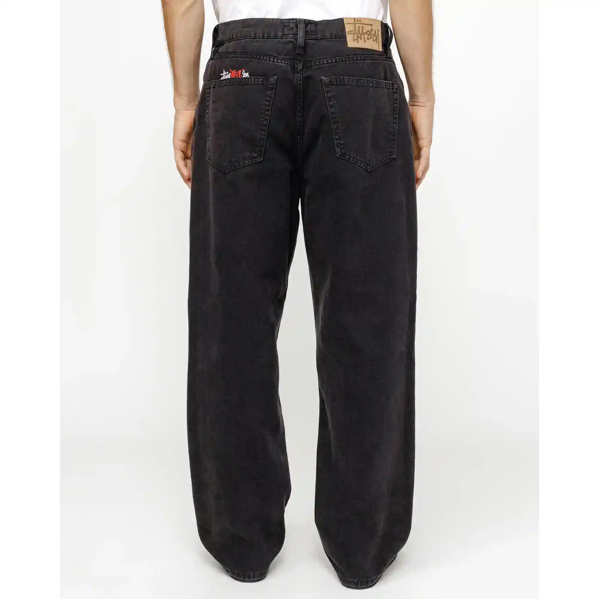 Stussy Big Ol Jean Washed Canvas, black – Norwood