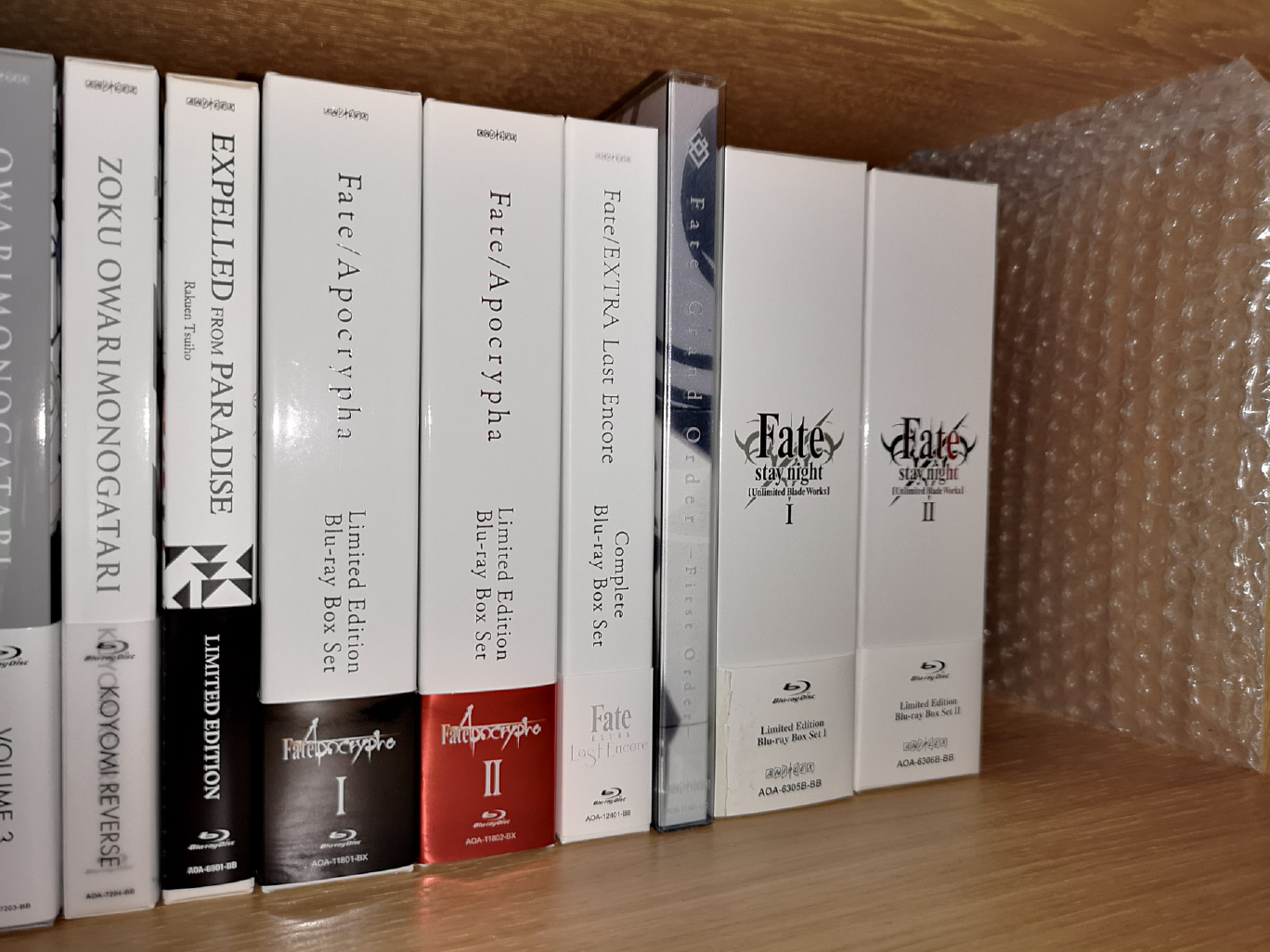 Fate/Apocrypha Box Sets 1 & 2 (Limited Edition Blu-ray) Unboxing