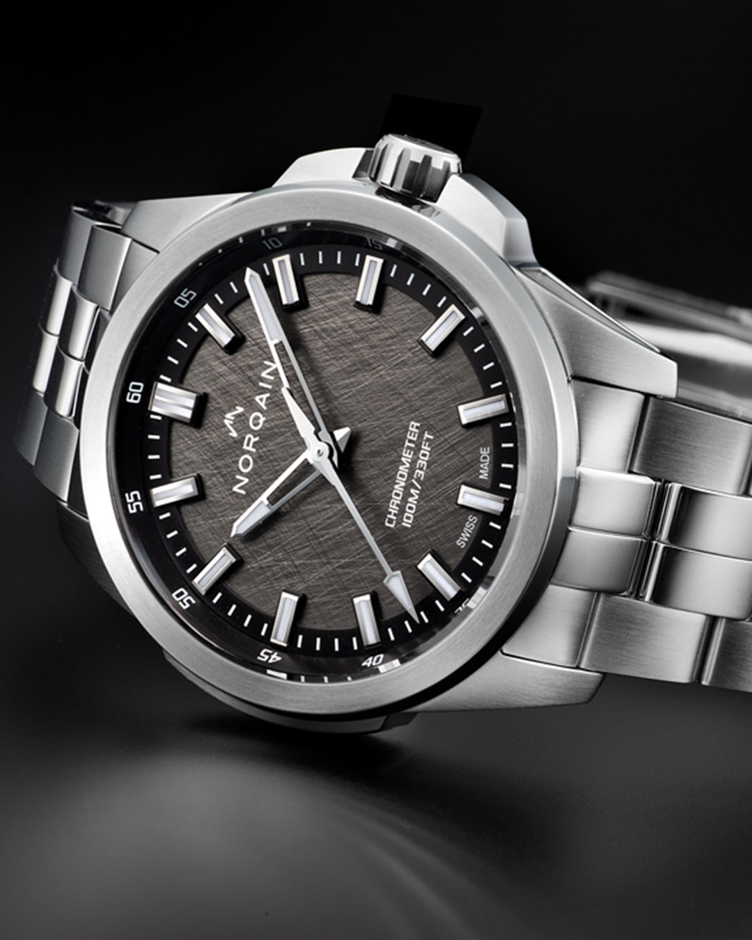 Independence JP Black Scratch 42mm - NORQAIN