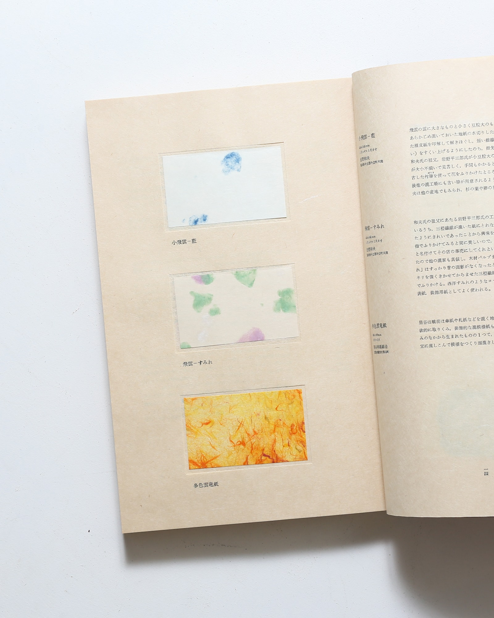 手漉和紙 | nostos books ノストスブックス