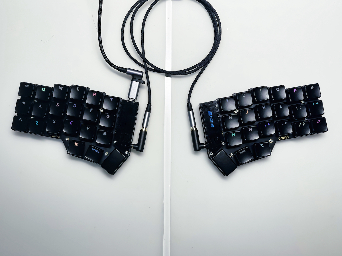 Lily58 Lily58 Pro Kailh Choc ロープロファイル 自作キーボード Kit