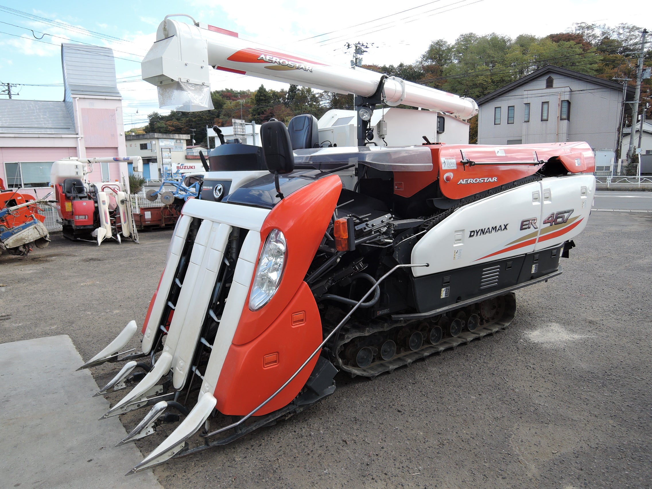 決算セール特価】クボタ 中古 295時間 コンバイン 4条 67馬力 ER467