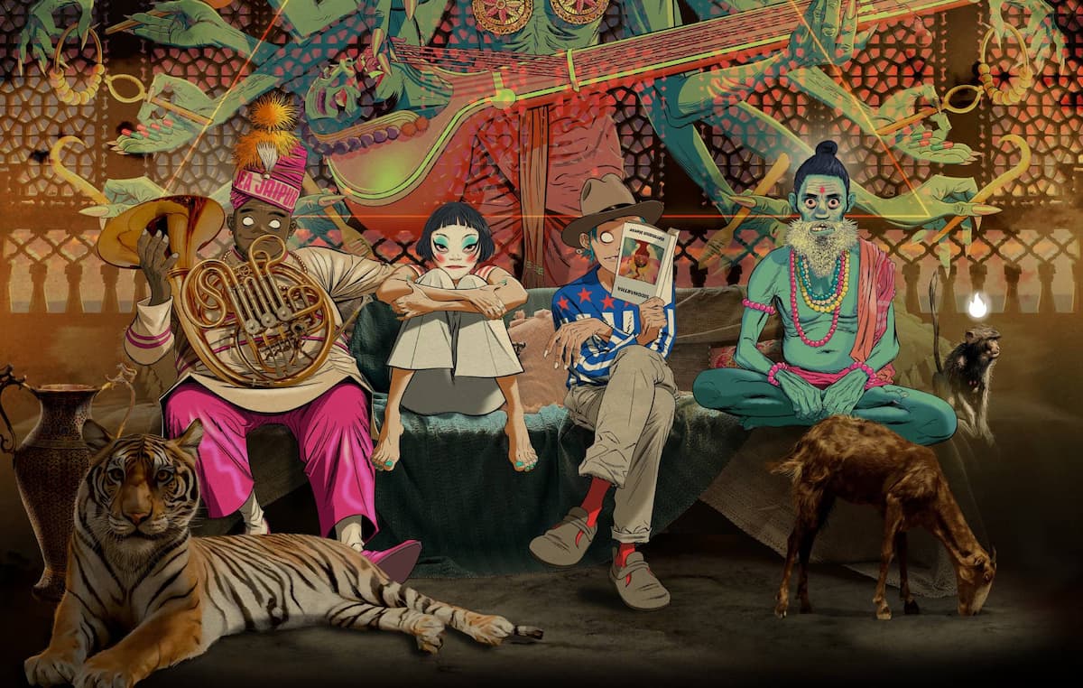 ゴリラズ、新作『ザ・マウンテン』のリリースを発表＆新曲“The Happy