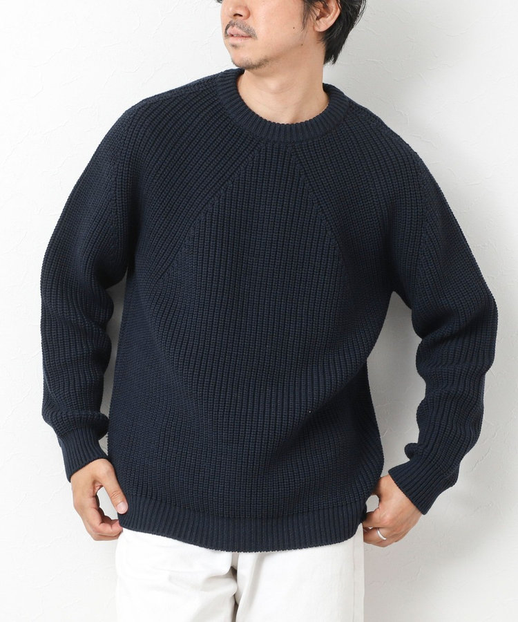 BATONER/バトナー】SIGNATURE CREW NECK シグネチャー クルーネック