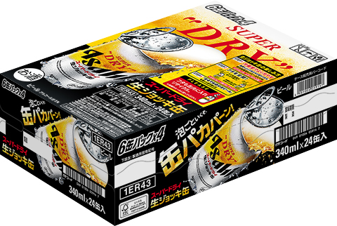 アサヒ スーパードライ 生ジョッキ缶 340ml ケース: 酒類 | 東急ストア