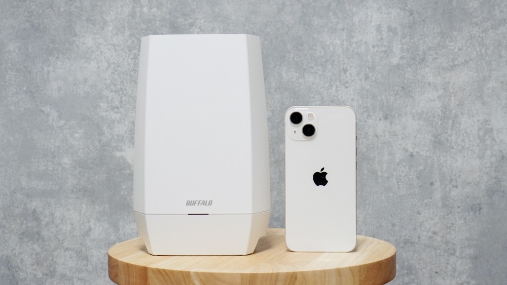 BUFFALO WNR-5400XE6/2S レビュー | 設定が簡単でメッシュWi-Fi初心者