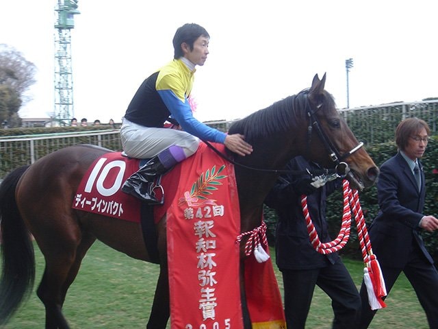 ディープインパクトの弥生賞に武豊は“不安”を感じていた 「このくらい